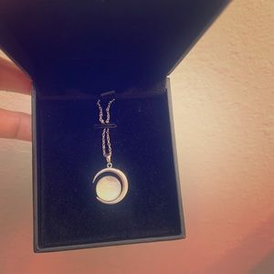 Space meteorite/Moon-dust necklace.. Never used.
